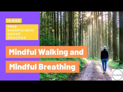 【Mindfulness Series】Mindful Walking and Mindful Breathing (45mins)