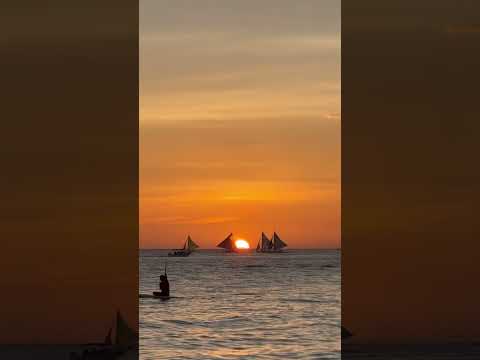 melhor por do sol #shorts #short #shortvideo #boracay #island #philippines #summer #vibes #japão