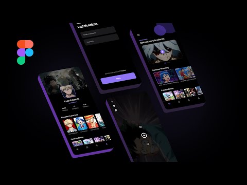 Create a Streaming App UI in Figma