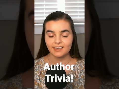 ASMR POP QUIZ! | 5 Book to Author Trivia Questions