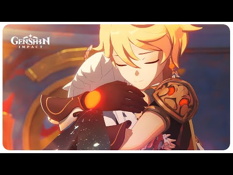 Traveler Hugs Paimon (Wholesome Moment) Cutscene | Genshin Impact 5.3