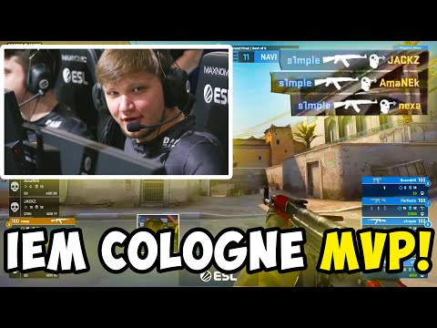 MVP OF IEM COLOGNE 2021! | BEST OF S1MPLE in IEM COLOGNE 2021