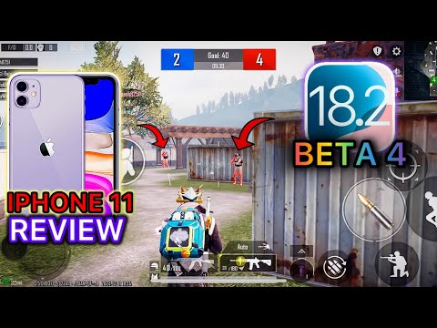 IOS 18.2 BETA 4 GAMING REVIEW AFTER 15 DAYS ( BGMI ) IPHONE 11