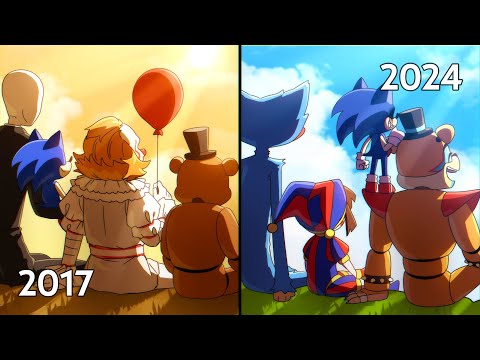 Then vs Now 2017-2024 COMPLETE EDITION (FASH Animation)