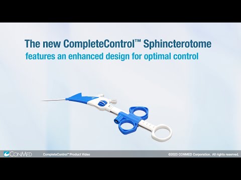 CompleteControl™ Sphincterotome - CONMED Product Video