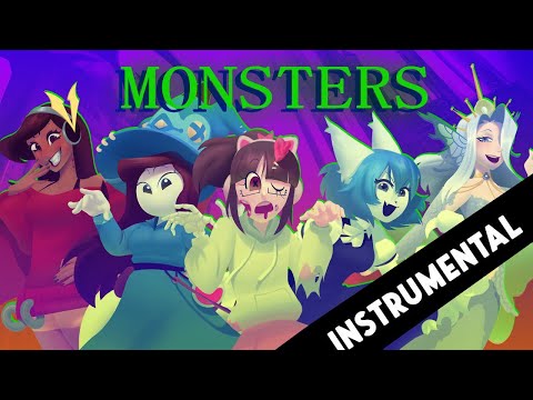 (INSTRUMENTAL VER.)【Halloween Original Song】 Monsters