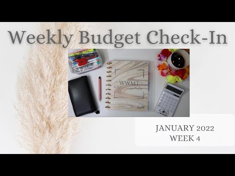 My Last Weekly Budget Check In | January 2022 | Good Riddance!