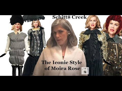 The Iconic Style of Moira Rose from Schitt$ Creek #losangeles #vintage #fashion #danlevy #designer