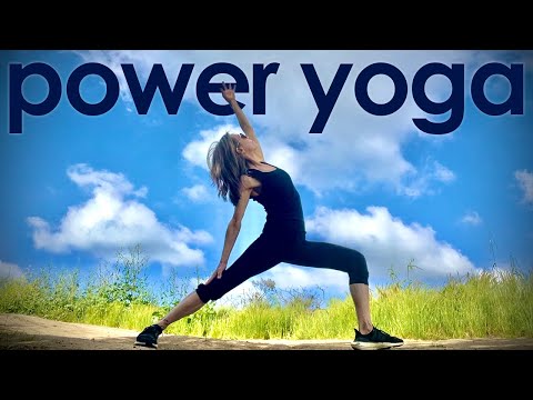 40 min. Full Power Yoga Flow Vinyasa with Michelle Goldstein