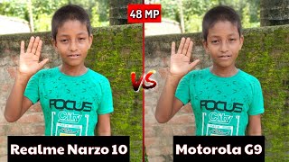 Motorola G9 VS Realme Narzo 10 Camera Test