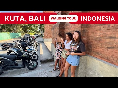 Travel KUTA BALI TODAY 🇮🇩 WALKING Tour Bali 2024