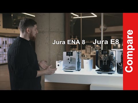 Jura ENA 8 vs E8 | 2022 Comparison