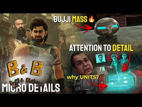 I Am Stunned 🔥 | Bujji & Bhairava Micro Details | Vithin Cine