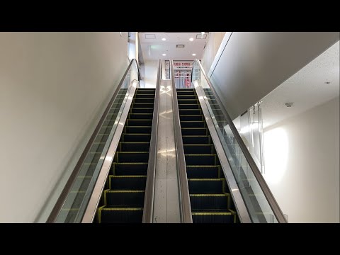 マックスバリュ山里店 エスカレーター 1階-地下1階/Maxvalu Yamazato Store Escalator 1F-B1F/HITACHI