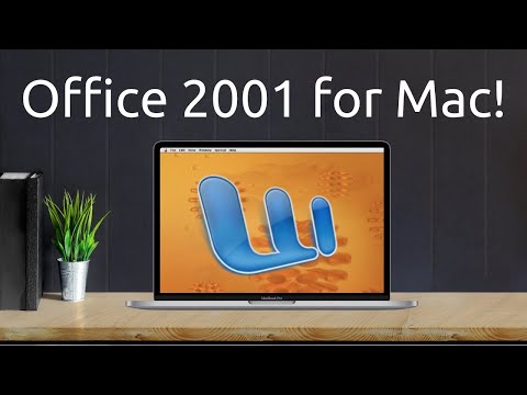 Retro Microsoft Office 2001 and AppleWorks on Mac OS9