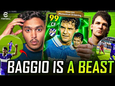 BAGGIO IS A BEAST 103 🔥 CRAZY DRIBBLING , AND SHOOTING 🚀 #efootball