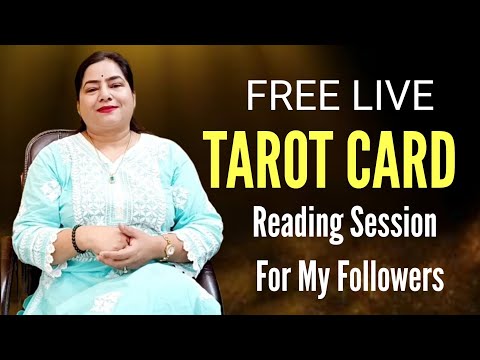 FREE LIVE TAROT READING SESSION by SHALINI VARMA| Tarot card Predictions #reiki