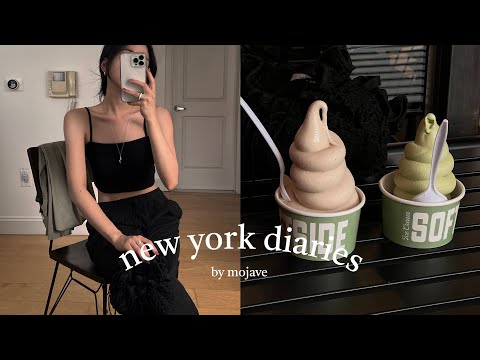 New York Vlog🗽A Simple Week | Summer in NY | Making Coffee & Bagels [Eng sub]