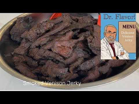 Delicious Smoked Venison Jerky