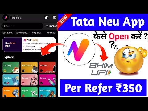 tata new referral code | tata neu app | per refer ₹350 | tata neu refer and earn | best earning app