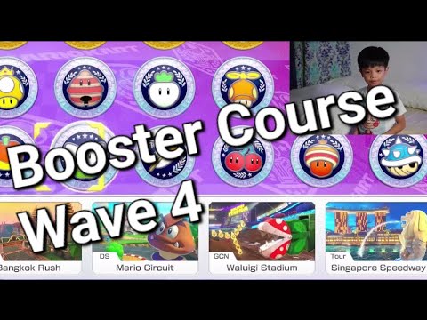 Let's try Mario Kart 8 deluxe booster pass wave 4 - boomerang cup