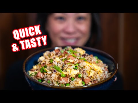 Easy Fried Rice with Big Flavour - SPAM Egg Fried Rice