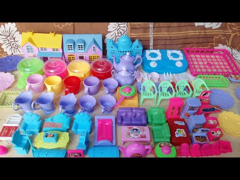 6 Minutes Satisfying With Unboxing Hello Kitty Tiny Kitchen Set | Tiny Cute Kitchen Set Toy Review