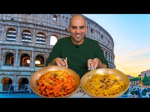 18 Must Try Foods in ROME - 72 Hours Food Guide of Rome, Italy