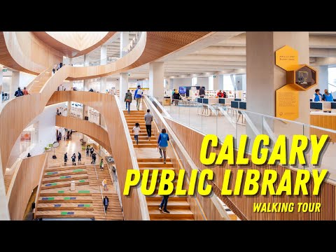 CALGARY PUBLIC LIBRARY | CANADA | WHEN IM BORED I WALK