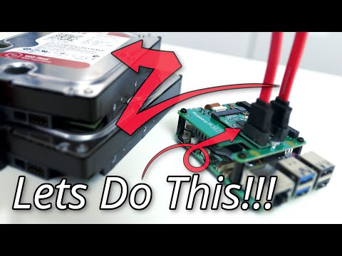 Building A NAS with Raspberry Pi 5 M.2 Hat+