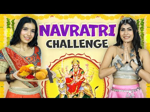 NAVRATRI Extreme DARES for 24 Hours | Indian Festival Challenge | Anaysa