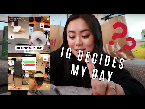 IG FOLLOWERS CONTROL MY DAY! + Shopping Haul (Zara, H&M, UGGZ)