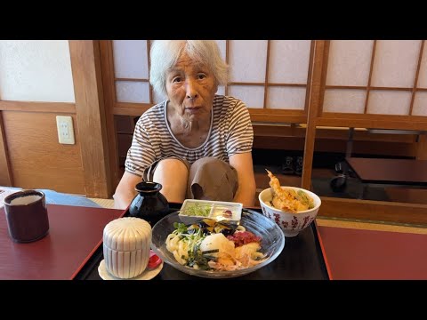 日本生活vlog/陪奶奶去吃日本料理、她一直在吐糟我老公髮型難看