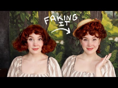 How I 'Fake' Historic Styles with Short Hair