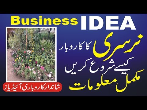 Nursery Business Idea | How to start nursery plant business | Smart Business Plan