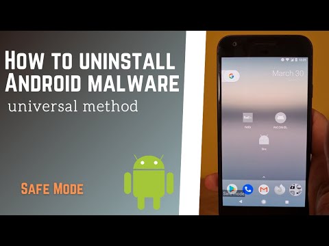 How to manually remove Android malware that prevents user from being uninstalled | Safe Mode FluBot