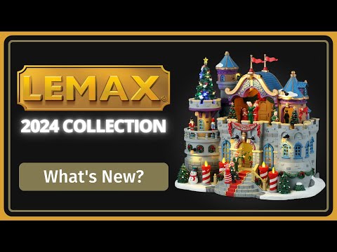 Explore the NEW Lemax 2024 Christmas Village Collection!