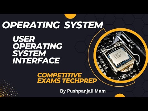 Lec - 1.4 User Operating System Interface in Operating System in Hindi