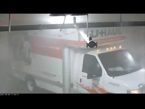 Tyrone drives the U-Haul