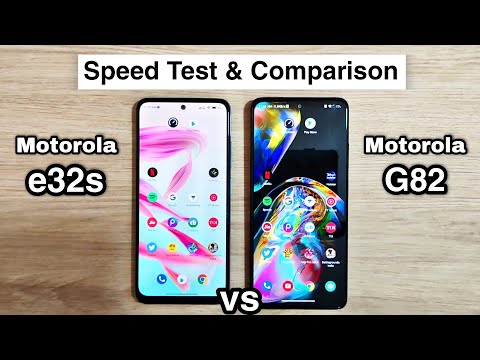 moto e32s vs moto g82 Speed Test & Comparison | Unbelievable Test 😱