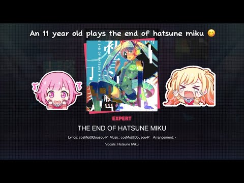 Watch an 11 year old play the end of hatsune miku and get possessed ‼️✨