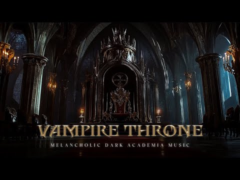 Vampire Throne - A Melancholic Symphony of Piano and Violin | Dark Academia Music