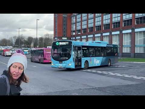 Buses at Morledge & bus station, Derby - Friday 16th February 2024