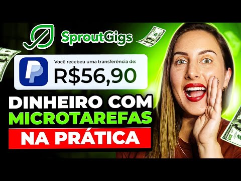 🔥De R$28 a R$100 p/ semana! Site GRÁTIS pra INICIANTE ganhar DINHEIRO pelo celular com microtarefas