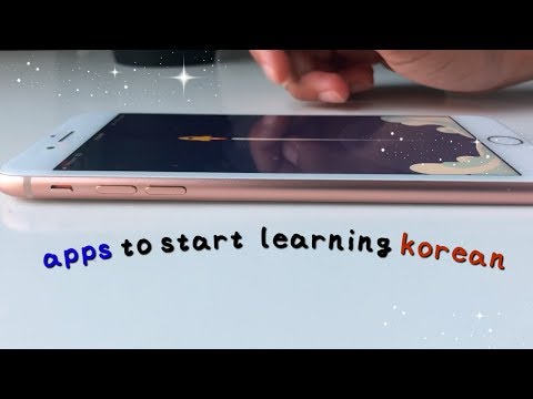 apps i use to learn korean //beginner korean 📱