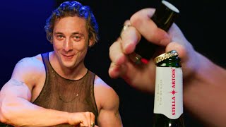 'The Bear' Star Jeremy Allen White Opens Beer Bottles with a Lighter | Vanity Fair