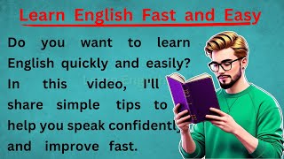 Learn English Fast and Easy    Graded Reader    English Speaking Practice ✅    Improve Your English