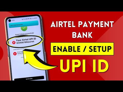 UPI Setup in Airtel Payment Bank