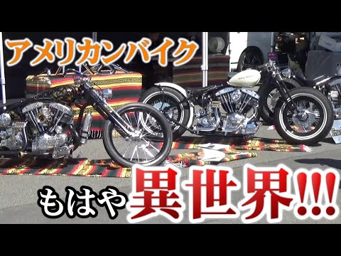 【驚愕】スポーツバイクしか知らない男がハーレーの世界を覗いてみた・・【ブルースカイヘブン2023】