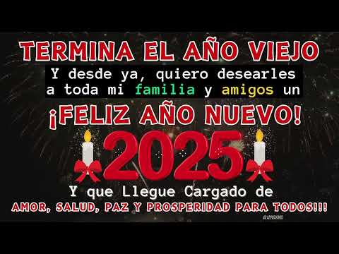 ¡Feliz Año Nuevo 2025!🎉